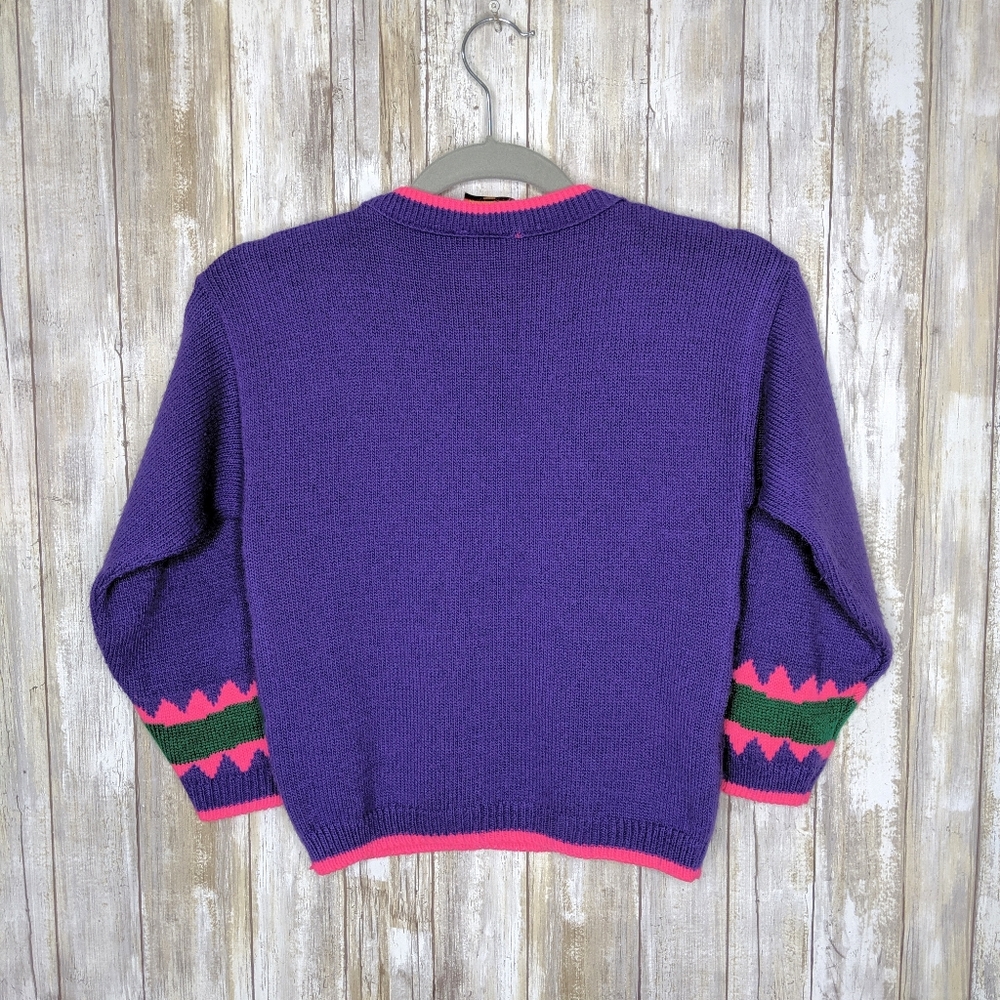 Vtg Simba Lion King Sweater Youth Small 7/8 RARE - Picture 6 of 6